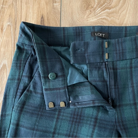 LOFT Plaid Marisa Pant - Picture 5 of 15